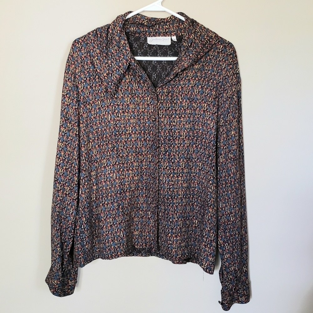 Vintage Galleria Sport Womens Blouse